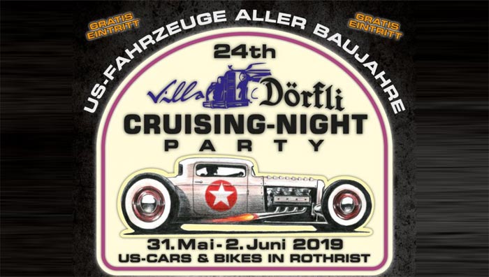 Cruising-Night Party 31.05. – 02.06. Rothrist